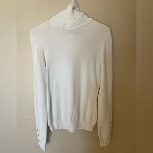 Vineyard Vines Cream Turtleneck Size Small